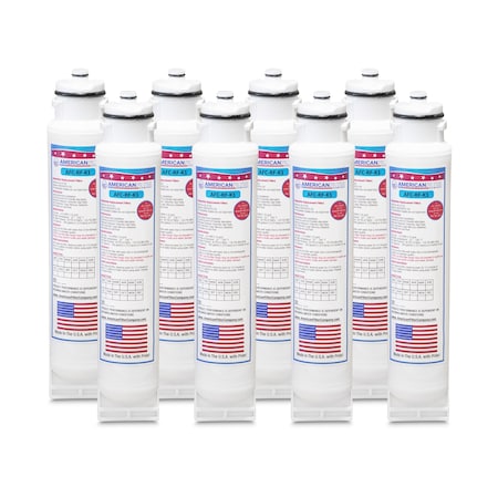 American Filter Co AFC Brand AFC-RF-K1, Compatible to Kenmore 04673045000P Refrigerator Water Filters (8PK) Made by AFC 04673045000P-AFC-RF-K1-8-97061
